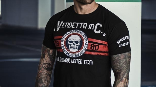 Vendetta Inc. Shirt United Team 1018 schwarz