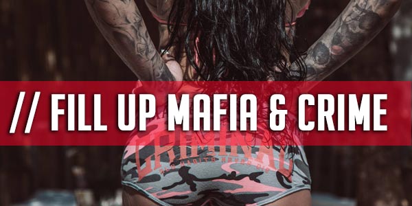 FILL UP  - Mafia & Crime viele Größen wieder auf Lager ! - FILL UP  - Mafia & Crime viele Größen wieder auf Lager