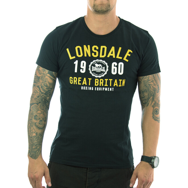 Lonsdale Shirt Eynsford 114737 schwarz