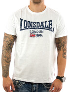 Lonsdale Shirt 114521 schwarz-weiß double Pack