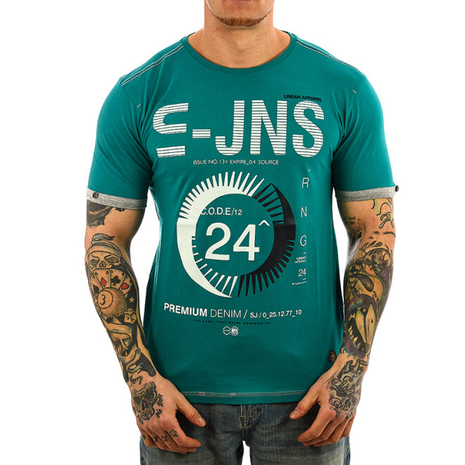 Smith & Jones Shirt Stalbridge SJ2a teal XL