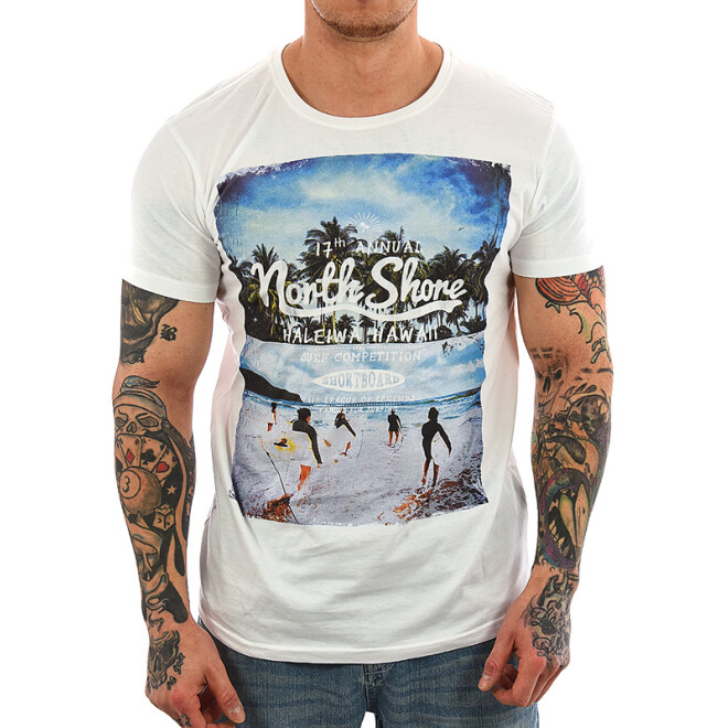 Stitch & Soul Herren Shirt 22174 weiß XL