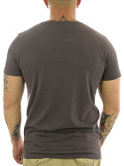 Stitch & Soul Men Shirt 20625 dark grey XXL