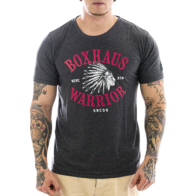 Boxhaus Shirt Warrior 128 black grey 1