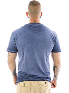 Boxhaus Shirt Never 198 jeans blau 2