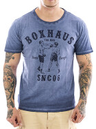 Boxhaus Shirt Never 198 jeans blau 1