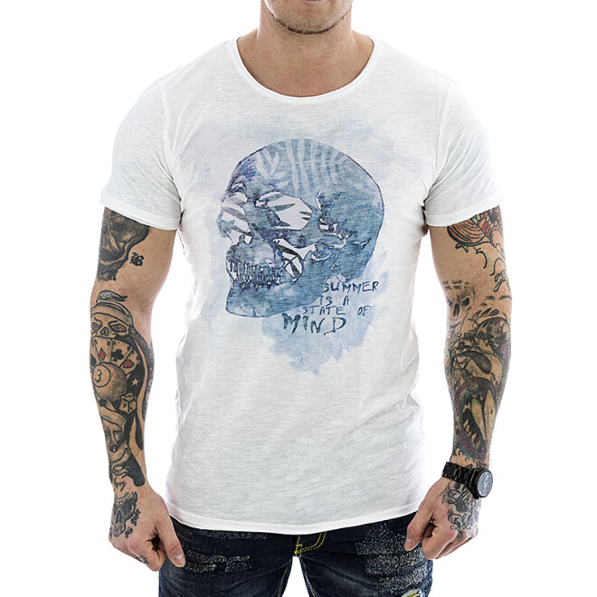 Stitch & Soul Herren Shirt 22196 weiß L