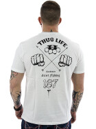 Thug Life Herren T-Shirt Streetfight TL 110 weiß M