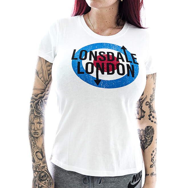 Lonsdale Shirt Ladies Fulford 113571 weiß XS