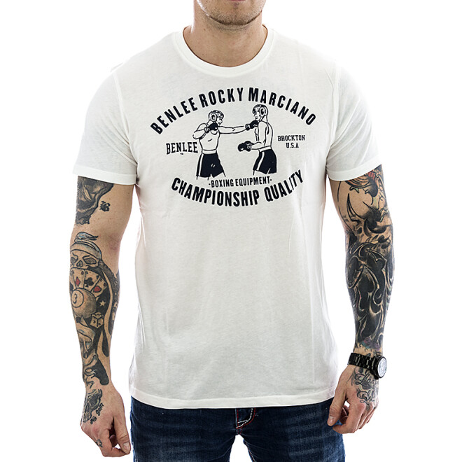Benlee Rocky Marciano T-Shirt Rhinebeck weiß