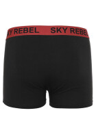 Sky Rebel Doppelpack Boxershort schwarz S