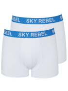 Sky Rebel Doppelpack Boxershort weiß L