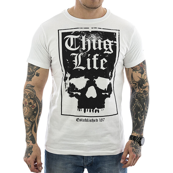 Thug Life Herren T-Shirt Established TL 131 weiß 11