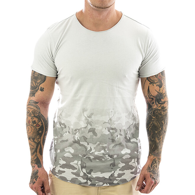 Sublevel T-Shirt 0823 camouflage - light grey 1