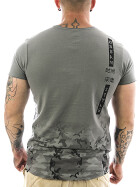 Sublevel T-Shirt 0823 camouflage - middle grey 2
