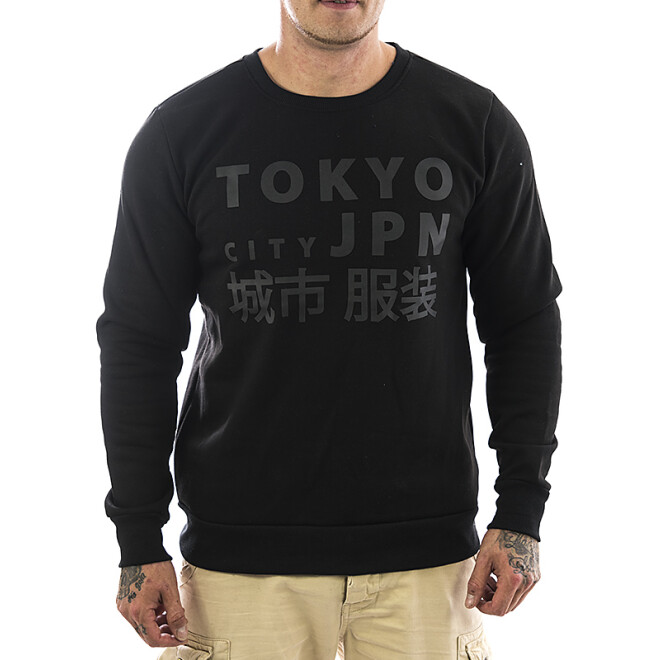 Sublevel Sweatshirt Tokyo 654 schwarz 1