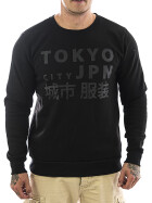 Sublevel Sweatshirt Tokyo 654 schwarz 1