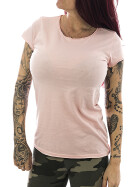 Sublevel Frauen Basic T-Shirt 1678A rose 1
