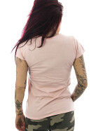 Sublevel Frauen Basic T-Shirt 1678A rose 22