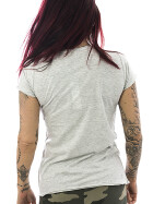 Sublevel Frauen Basic T-Shirt 1678A grau 22