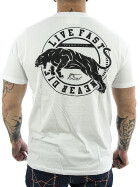 Tr3nd T-Shirt Live Fast 10066 white 22