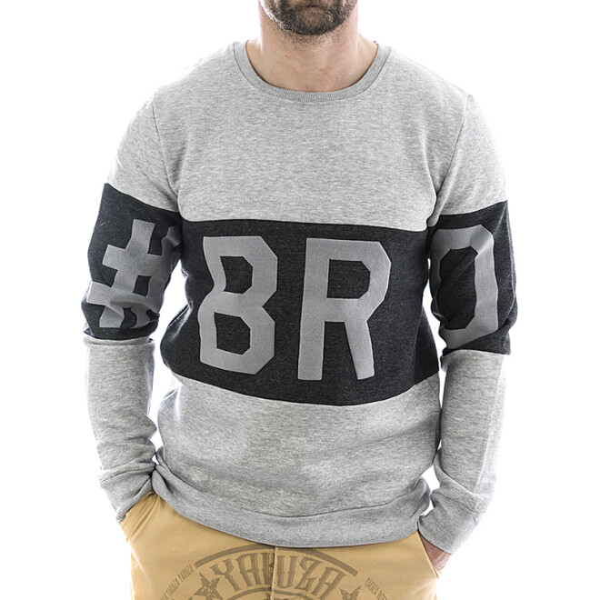 Sublevel Sweatshirt BRO 20821 light grey 1