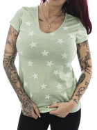 Urban Surface T-Shirt Stars 1165 light green 1