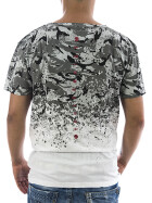 Trueprodigy T-Shirt Camou 1082106 weiß 2