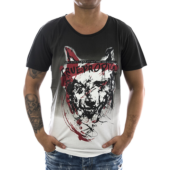 Trueprodigy T-Shirt Angry Wolf 1082122 schwarz 1