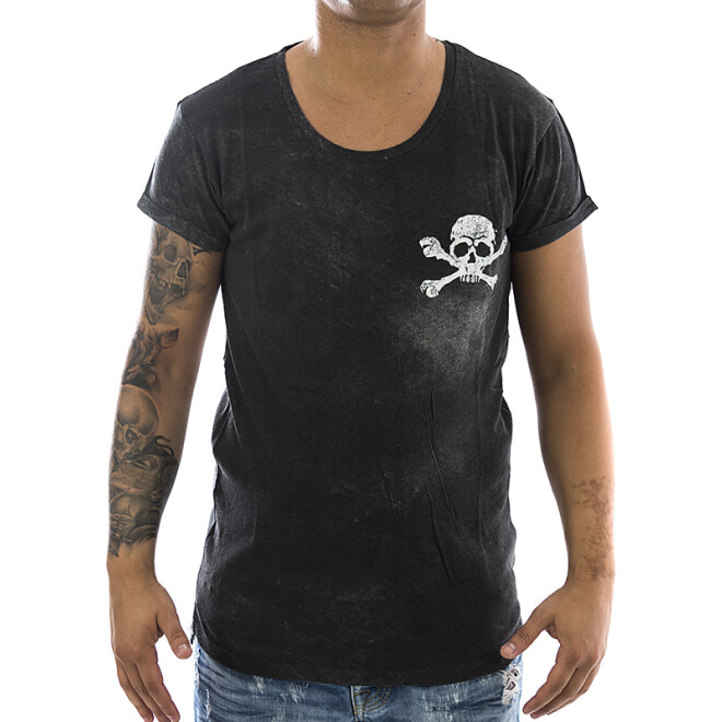Trueprodigy T-Shirt Skeletor 1082143 anthrazite 11