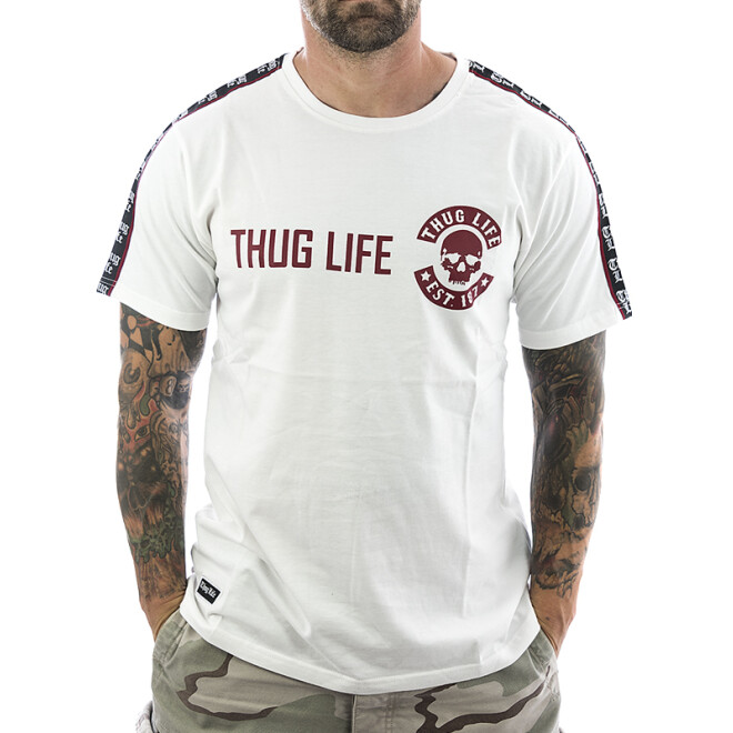 Thug Life T-Shirt Lux 146 weiß 1