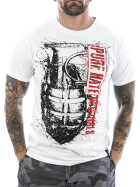 Pure Hate T-Shirt Grenade 0009 white 11