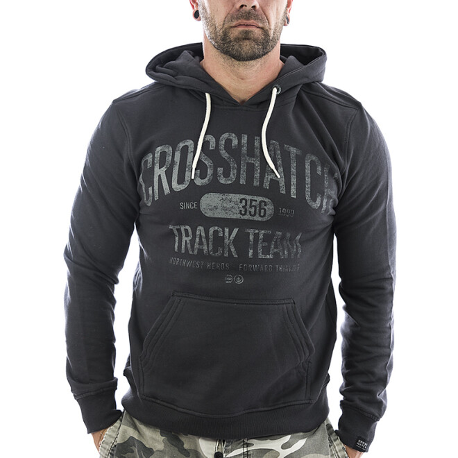 Crosshatch Sweatshirt Vintage 112567 charcoal 11