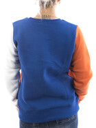 Sublevel Sweatshirt Colourblock 1989 orange 2