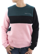 Sublevel Sweatshirt Colourblock 1989 rose 1