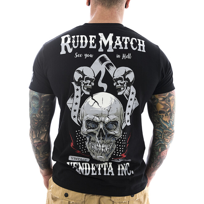 Vendetta Inc. Shirt Rude Match 1023 schwarz 1