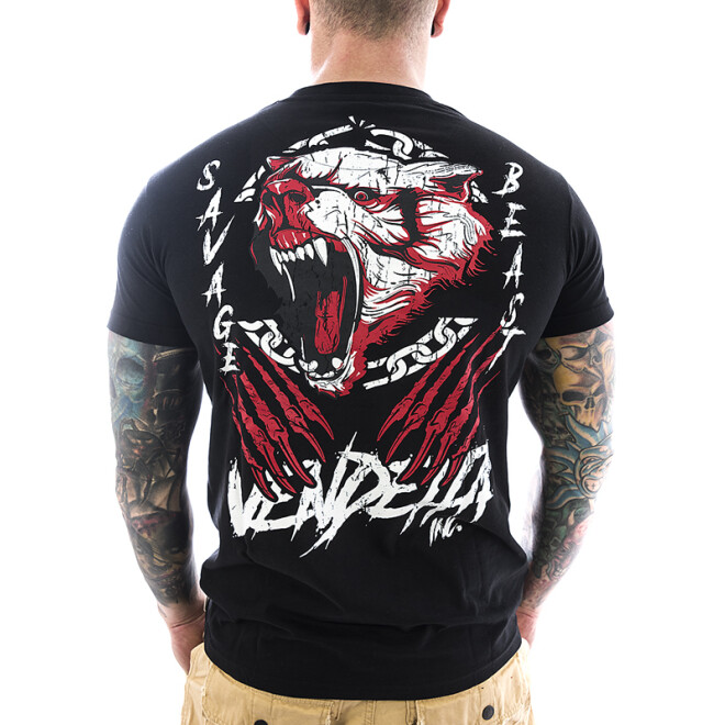 Vendetta Inc. Shirt Savage Beast 1028 schwarz 1