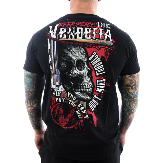 Vendetta Inc. Shirt V-Keep Peace 1031 black 11