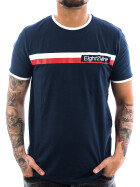 Eight2nine Shirt Logo Stripe 1117 blau 1