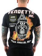Vendetta Inc. Shirt Knockout MMA 1042 schwarz 1
