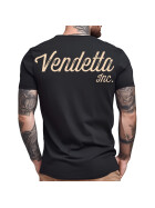 Vendetta Inc. Shirt Crush 1051 schwarz,beige