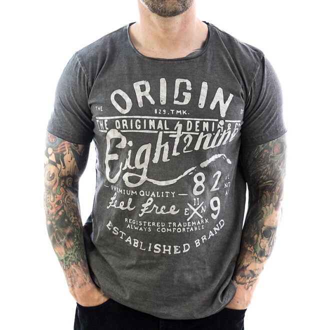 Eight2nine Shirt Origin 22218 dark grey 1
