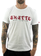 Ghetto off Limits Shirt Embro 190310 weiß 1