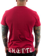 Ghetto off Limits Shirt Believe 190304 red 22