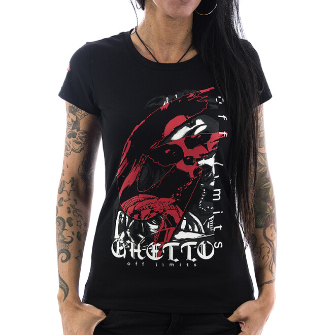 Ghetto off Limits Shirt Tattoo 190408 schwarz 1