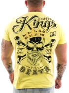 Ghetto off Limits Shirt Kings 190414 yellow 11