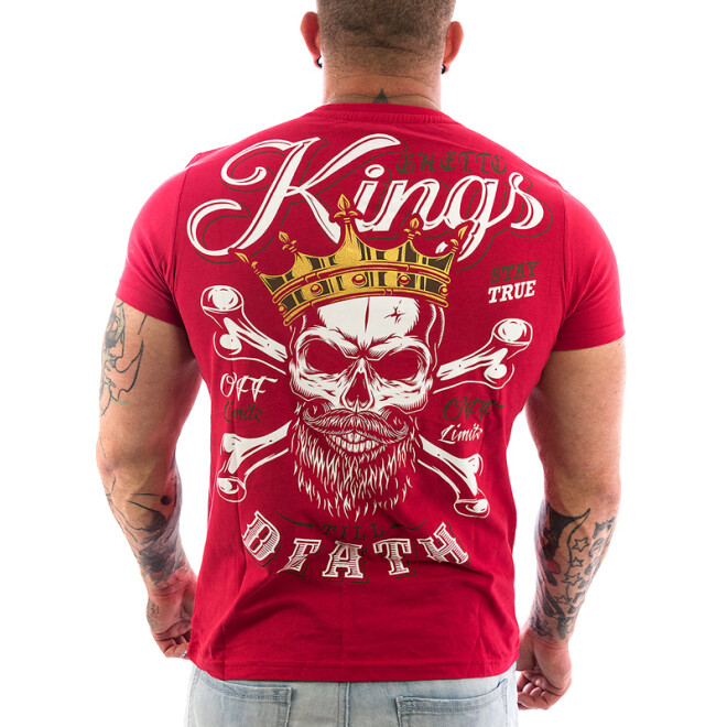 Ghetto off Limits Shirt Kings 190414 rot 1