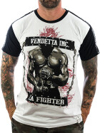 Vendetta Inc. Shirt La Fighter 1075 white-black 11