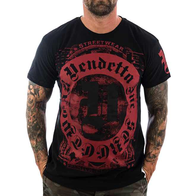 Vendetta Inc. Shirt Blood Logo 1074 schwarz 1