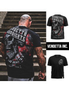Vendetta Inc. Shirt Dead Face schwarz VD-1084